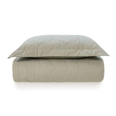 Imagem de Colcha Solteiro Tom Sálvia Karsten, U