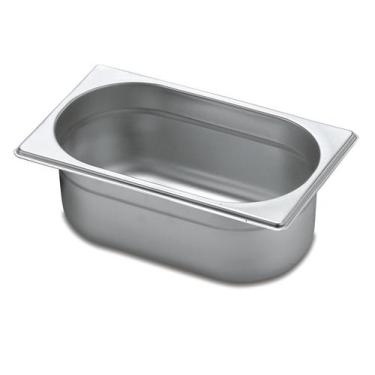 Imagem de Cuba Gastronômica Aço Inox GN 1/4 150mm Gourmet Mix  Durável, Resisten