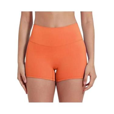 Imagem de Shorts De Yoga Femininos Sexy Em Cor Sólida, Confortáveis E Macios, Sh