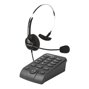 Imagem de intelbras Telefone Headset HSB40 Ajustável Atendimento Automático Telemarketing RJ9 - HSB 40