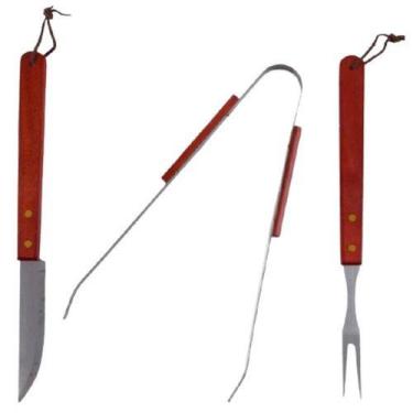 Imagem de Kit Churrasco 3 Peças Casita