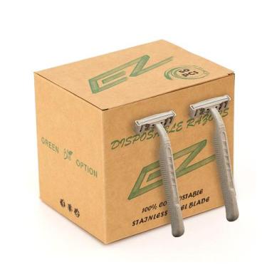 Imagem de Lâmina descartável EZTAT2 Eco Friendly, 3 lâminas, 50 unidades