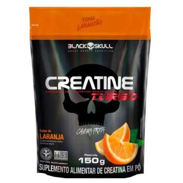 Imagem de Creatina Turbo Refil 150g - Black Skull, Laranja