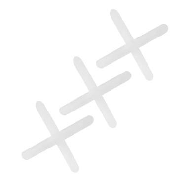 Imagem de 2500 Peças Espaçador de Azulejo Cerâmico Parede Piso Espaçadores Transversais Espaçamento de Azulejo de metrôde Nivelamento Reutilizável (1MM)