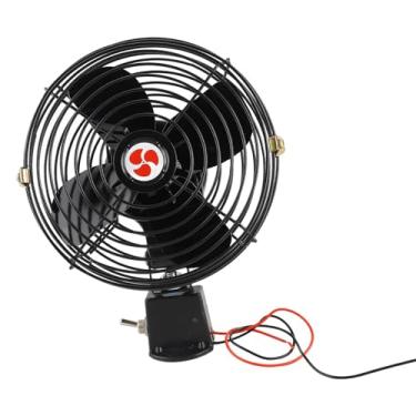 Imagem de Cryfokt Ventilador de Resfriamento de RV, 8W Forte Turbina Eólica DC 12V -Autoventilator para ônibus para SUV (6 polegadas)