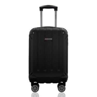 Imagem de Mala Rígida De Fibra 360 Tamanho Bordo - Gladiador - A5 - Preto