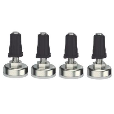 Imagem de Sapata Niveladora Para Móveis 21mm Niquelado Com 4 Peças Embalagem Autosserviço - 06985.0001.10 -SOPRANO