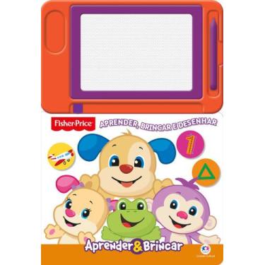 Imagem de Livro - Fisher Price - Aprender, brincar e desenhar