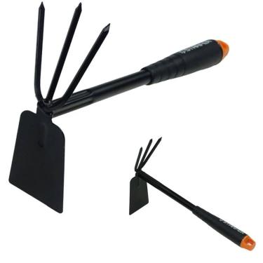 Imagem de Sacho Cultivador de 3 Pontas Cabo para Jardinagem Capinar Agricultura 310mm - Starfer