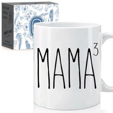 Imagem de Kaimaloke Caneca de anúncio de gravidez New Mom Presentes para mãe, mãe de três filhos, pós-parto, presentes de gravidez para grávidas, futura mamãe, mamãe pela primeira vez-24