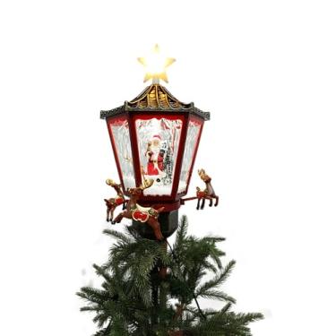 Imagem de Ponteira Musical c/Mov c/Led c/Renas Voadoras