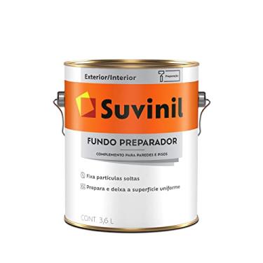 Imagem de Suvinil Fundo Preparador Branco Fosco 0,9L - Branco - 53408403, 0,9 Litros