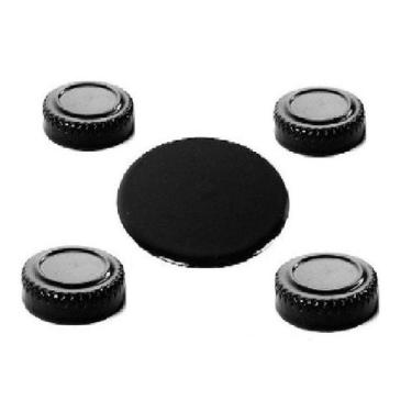 Imagem de Kit Espalhador Tampa Peças Fogão Atlas Monaco Glass 5 Bocas