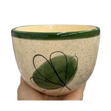 Imagem de Bowl de Cerâmica para Sopa, Caldos e Massas 700ml – Tigela Resistente para Uso Diário (VERDE TREVO)