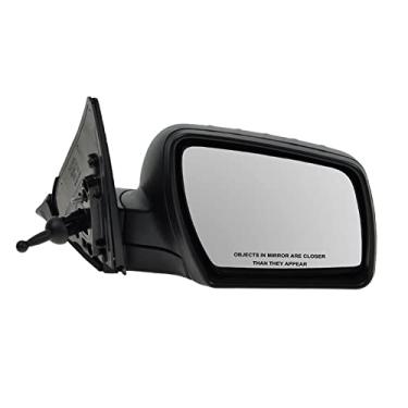 Imagem de Espelho retrovisor lateral remoto texturizado preto passageiro RH para 10-13 Kia Soul