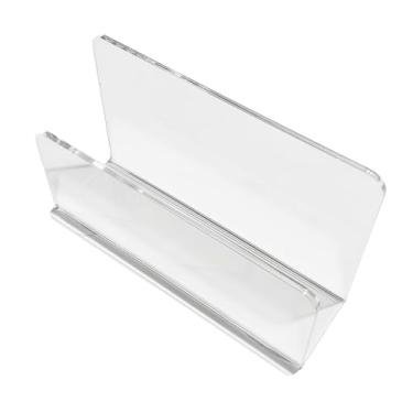 Imagem de Generic Suporte de acrílico para mesa, suporte para envelopes, organizador de correspondências, para preenchimento de contas, carteira de papel, convites, Claro