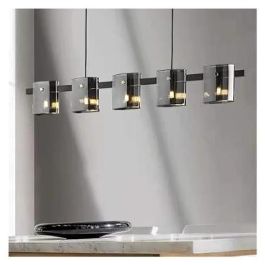 Imagem de Lustre de cristal escandinavo LED dourado preto compatível com quarto sala de estar hall luminária pendente decoração de casa luminária de interior luminária de lustre