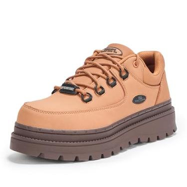 Imagem de Skechers Tênis feminino com cadarço plataforma Wirh Slip Resisitant Out Sole Carbon Nano Safety Toe Industrial Shoe, Castanho, 34