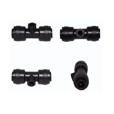 Imagem de XMGKMN Fácil de instalar HGDY52 Seascape Acessórios de pulverização de baixa pressão 33 bocais combinação de corpo preto conjunto de baixa pressão sistema de pulverização de 6 mm