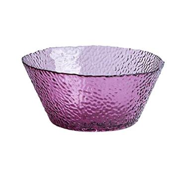 Imagem de WYUYIWH Tigelas para cozinha tigela de salada de vidro tigela de frutas doméstica criativa café da manhã louça prato de frutas tigela grande tigela em forma de chapéu de chuva para lanche, sobremesa