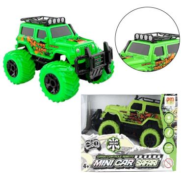 Imagem de Carro Controle Remoto sem Fio com Luz Mini Car 1:43 - DmToys