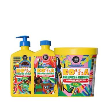 Imagem de Kit Lola Bossa Shampoo 500ml + Máscara 450ml + Gelatina 500ml - Lola C