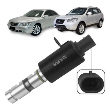 Imagem de Valvula Solenoide VVT Escape Hyundai Azera Santa Fé Sonata 24355-3C100