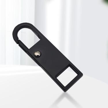 Imagem de Substituições de zíper preto – Abas extratoras de plástico para bagagem, jaquetas, tendas e bolsas – Durável e destacável