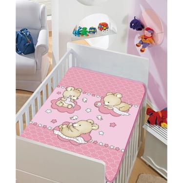 Imagem de Cobertor Bebe Colibri Estampado Antialérgico Enxoval Ursinho