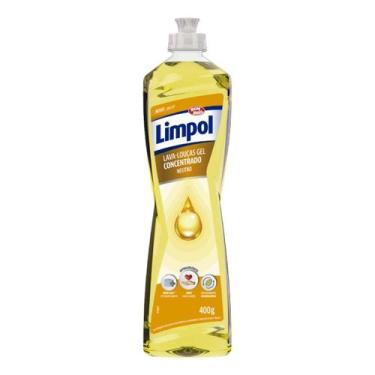Imagem de Detergente Gel Concentrado 400g Limpol  Alta Performance na Remoção de
