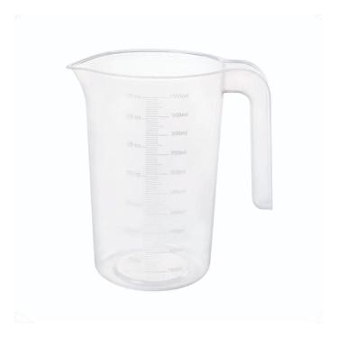 Imagem de 2X Jarra Plástica Medidora Dosadora Graduada 1L Transparente
