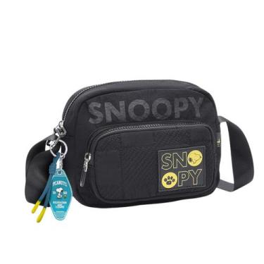 Imagem de Bolsa Transversal Pequena Snoopy Sporty Vibes Urbano Moderno - Semax, 