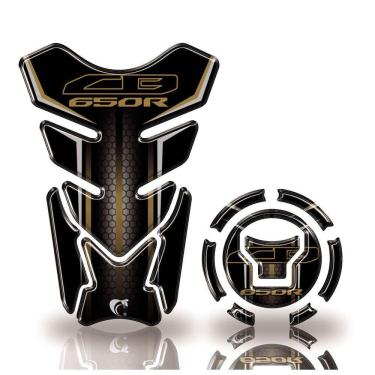 Imagem de Adesivo Protetor Tanque E Bocal Honda Cb 650R + 2018 Dorado