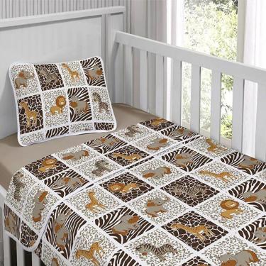 Imagem de Jogo De Cama Tecebem Malha Mini Cama(montessoriana)alivio 3 Peças Duna