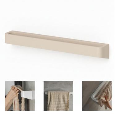 Imagem de Toalheiro de Parede para Banheiro com Fixação Por Adesivo Resistente S