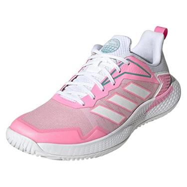 Imagem de adidas Tênis masculino Defiant Speed, Rosa transparente/branco/rosa feixe, 6