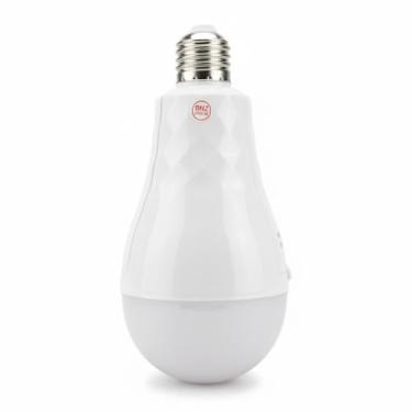 Imagem de Lâmpada LED de Emergência Inteligente, 20W, Bivolt, Bateria Recarregável 5000mWh, Autonomia 4h, Base E27, 16x8x8cm