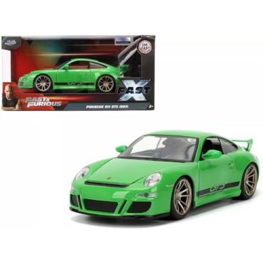 Imagem de Porsche 911 GT3 RS - Verde - Velozes e Furiosos - 1/24 - Jada