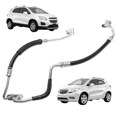 Imagem de Conjunto de mangueira de ar condicionado 42588256 A/C – Compatível com Chevy Trax 1.4L 2015-2020, Buick Encore 1.4L 2013-2015 – Compressor para linha de condensador – Substitui