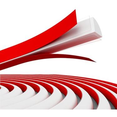 Imagem de CoCreo Moldagem flexível de 118 polegadas, moldagem autoadesiva à prova d'água dobrável de borracha para parede, piso, canto, bancada, banheiro, cozinha (fácil de limpar, branco)