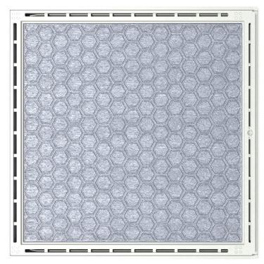 Imagem de Alçapão Tampa Casa Maquina Piscina 120x120 Gaveta Deslizante Bege Claro