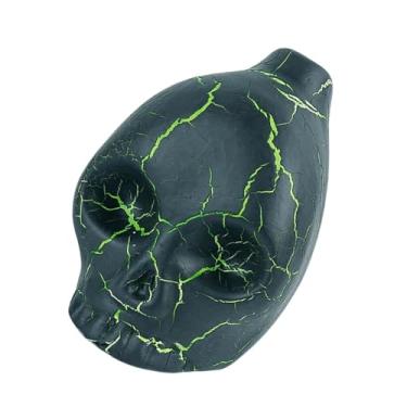 Imagem de Shakven Caveira de apito de morte, apito gritante | Apito de guerra gritando - Apito de morte assustador, apito de guerra gritando alto, apito de caveira para brincadeira de halloween, adereços de