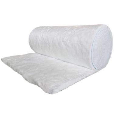 Imagem de Cobertor de fibra de vidro Cobertor de isolamento de alta temperatura Cobertor de isolamento de som à prova de fogo de alta densidade (100 x 100 x 2 cm/99.8 cmx99.8 cmx2.0 cm)