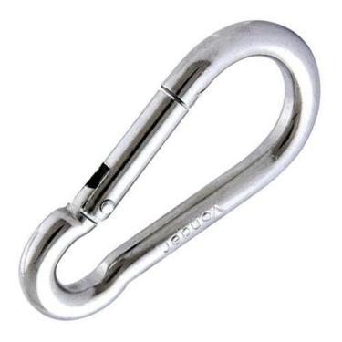 Imagem de Mosquetão 8cm Academia Profissional Suporta 230Kg-Unissex