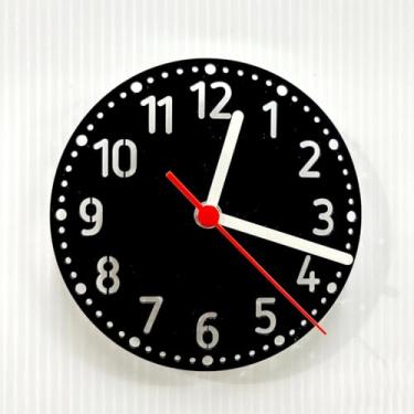 Imagem de Relógio de Parede Moderno Deus é Bom o Tempo Todo MDF Decoração Sala Quarto Cozinha Lazer (Preto,Relógio Padrão)