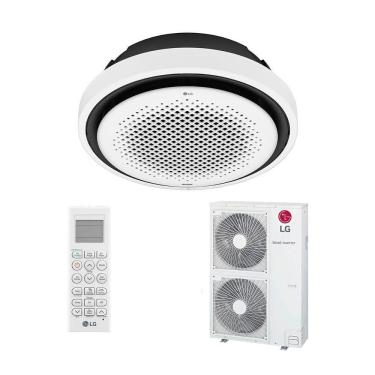 Imagem de Ar Condicionado Cassete Inverter 360 LG Round 48000 BTUs Quente e Frio 220V Monofásico