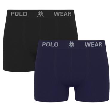 Imagem de Kit 2 Cuecas Boxer Polo Wear Masculina
