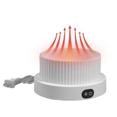 Imagem de Bebedouro Aquecido Para Gatos,Bebedouro Termorregulável para Animais Domésticos com 3 Níveis,Prato Térmico Para Cães Beberem | Uso em Casa Apartamento Viagem Fazenda Inverno Interior