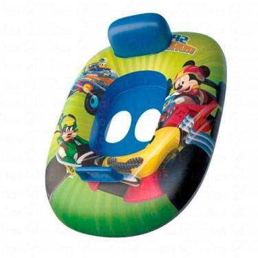 Imagem de Boia Bote Inflável Infantil Piscina Personagens Etitoys - Etilux, Mick