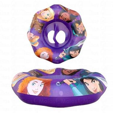 Imagem de Boia Infantil Circular Com Fralda Personagens Disney 56cm - Etilux, Pr